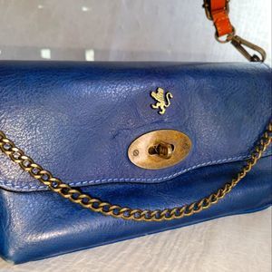 Vintage pratesi firenze Italian leather mini bag